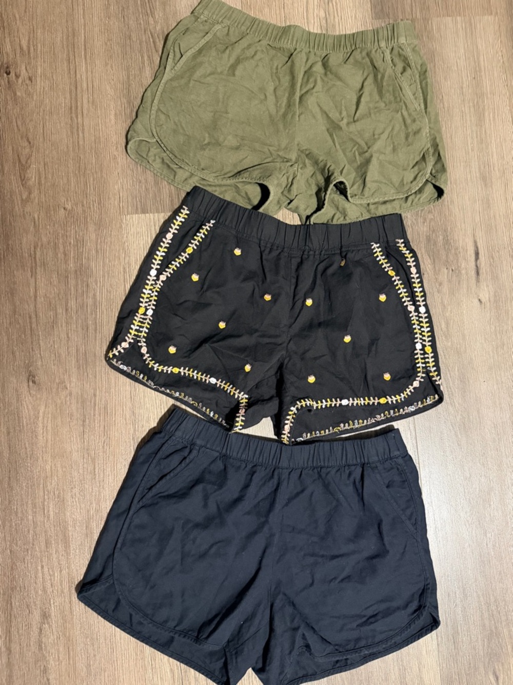 Lot of 3 madewell woman’s shorts size small summer vacation